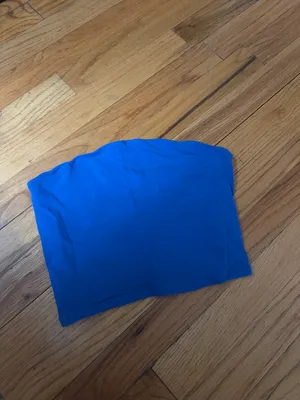 Garage Coral Blue Tube Top thumbnail 2