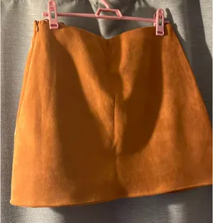 Blue Rain Embroidered Mustard Yellow Skirt thumbnail 2
