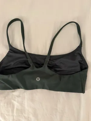 Lululemon Train Strappy Racer Bra Wunder A/B dark forest thumbnail 3