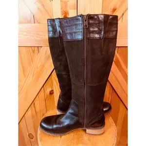 Timberland Bethel Heights Brown Leather Boots Size 7 thumbnail 5