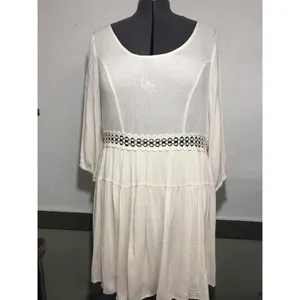 Filly Flair Dress Womens L New Ivory Partially Lined thumbnail 3