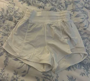 White Hottie Hot Lululemon Shorts 4" thumbnail 1