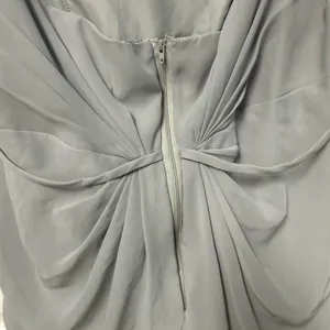 Christina Wu Light Gray Strapless Maxi Gown thumbnail 4