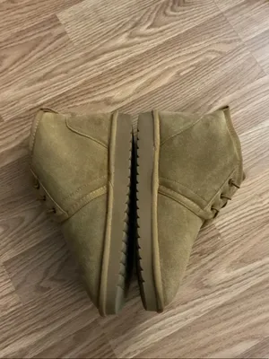 Amazon Women's Suede Slide On Booties with Fleece Lining Women Size 9.5 thumbnail 5