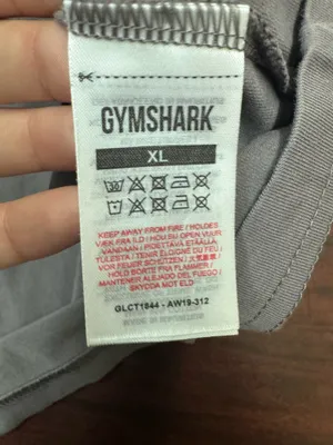 Gymshark Gray Short Sleeve Athletic Crop Top Size X-Large thumbnail 4