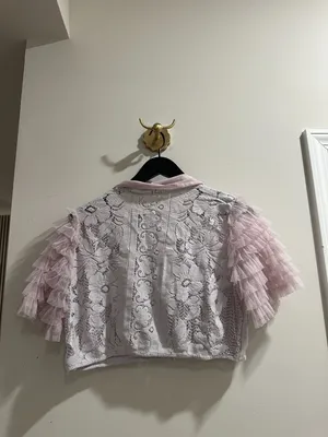 FREE PEOPLE Madonna Top in Purple Size Small thumbnail 6