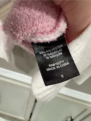 Women's Pink Heart Crewneck Sweater thumbnail 5
