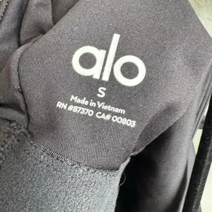 Alo Yoga Ribbed Airlift Double Strap Enchanted Cropped Bra Tank Top Size Small thumbnail 5