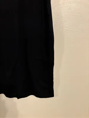 Old Navy Tall Large Black Sleeveless Tank Shift Dress 100% Cotton thumbnail 7