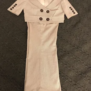 2 Piece Crop Jacket/Pants Outfit Tan thumbnail 8