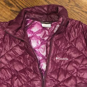 COLUMBIA Women’s Raspberry OmniHeat Quilted Down Jacket MED thumbnail 13