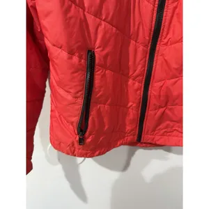 Women's The North Face Quilted Jacket Red Sz M‎ thumbnail 3