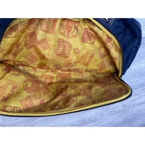 Samantha Brown Navy Brown Croc Embossed Drop Bottom Weekender‎ Travel Bag NEW thumbnail 4