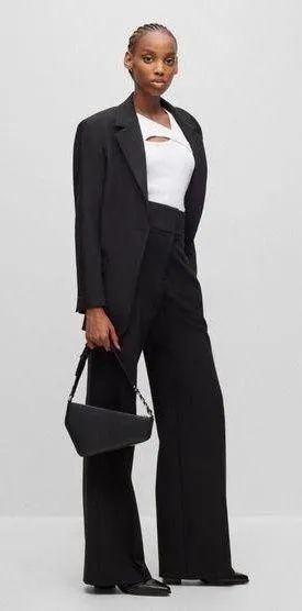 HUGO BOSS Black Classic Dress Pants thumbnail 1