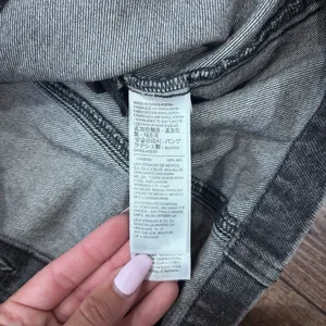NWT Levi’s Y2K Black Acid Wash Denim Dress Women's Small Button Front Sleeveless thumbnail 10