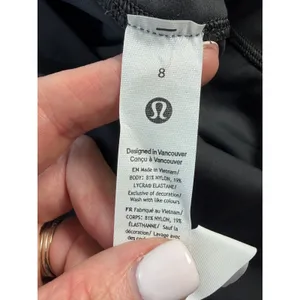 Lululemon Align High-Rise Mini-Flared Pant 28" Graphite Grey size 8 thumbnail 7