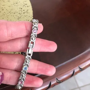 Vintage Silver Tone Bracelet thumbnail 3