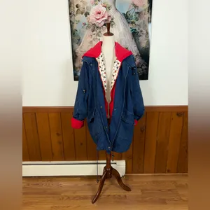 Super Cool Vintage 1980s/90s Stefano Flannel Lined Denim Jacket thumbnail 3