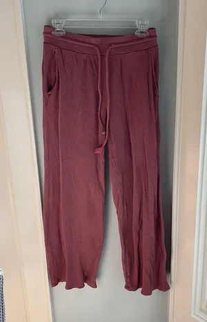 Lou & Grey Wafflestitch Flared Lounge Pants thumbnail 2
