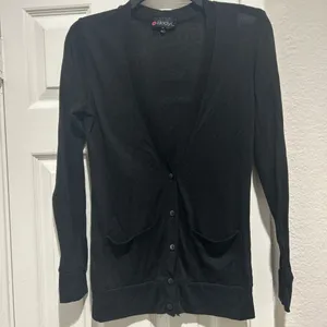 Black cardigan thumbnail 2