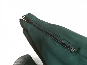 Universal Standard Women's 2XS Green Tapered Pants with Ankle Zippers thumbnail 2