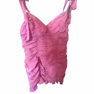 ASTR Women's Lavender Pink Aiko Ruched Mini Dress Size Large thumbnail 3