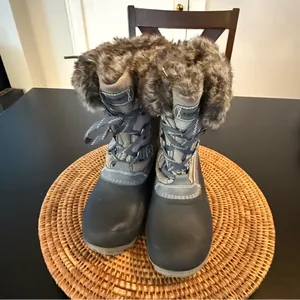 Faux Fur Trim Winter Boots‎ thumbnail 2