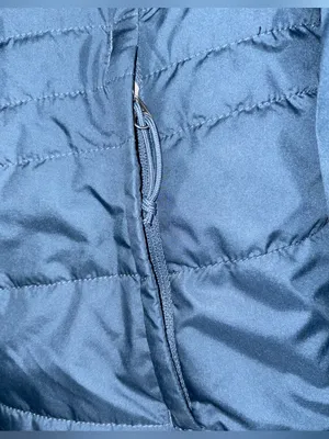 North Face Womens Insulated Reversible Jacket Sz Med Blue Warm Quilted Outerwear thumbnail 5