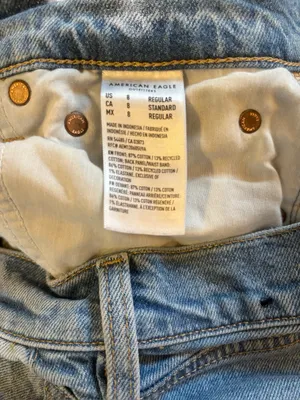 American Eagle Strigid Stovepipe Jeans Womens Size 8. thumbnail 6