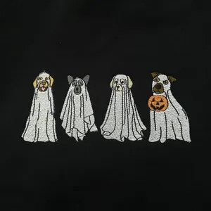 Handmade Ghost Dog Sweatshirt thumbnail 3