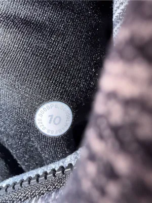 Lululemon Hooded Define Jacket Nulu Size 10 Mini Space Dye Nocturnal Teal W4BF8S thumbnail 3