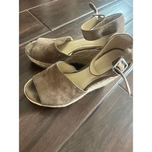 Wild diva wedge heel‎ sandal 8 women's thumbnail 5