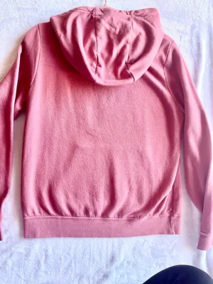 Nike Pink Funnel Neck Hoodie Sweatshirt- Women’s Small thumbnail 4