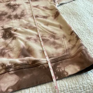 Lululemon All Yours Hoodie‎ Fleece Sweatshirt Marmoleado Tie Dye Earth Dye Clay thumbnail 10