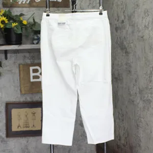 NWT Style & Co Womens High Rise Cropped Jeans White 12 thumbnail 5