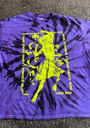 Rob Zombie Tie Dye Tee XL thumbnail 1