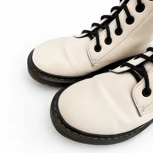 Dr Martens Luana White Leather AirWair Combat Boots Women's US 10 thumbnail 7