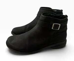 -Merrell Andover Bluff waterproof Ankle Boots Womens Size 10 Black Leather thumbnail 1