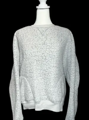 Victoria's Secret “pink” Light Gray Crew Neck Sweater sweatshirt thumbnail 1