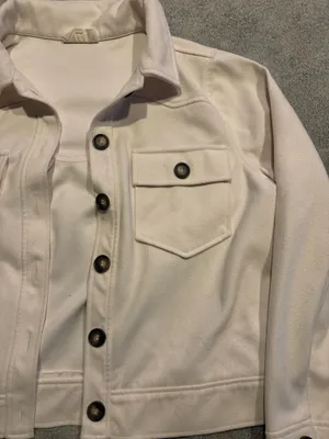 MELLODAY Soft Light Beige Button Jacket thumbnail 4