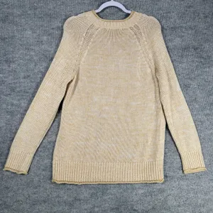 Lilly Pulitzer Size-L Womens Bayport Sweater Sand Bar Marl thumbnail 2