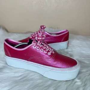 Vans X Barbie Stackform Sneaker Pink Women’s Size 9 thumbnail 13