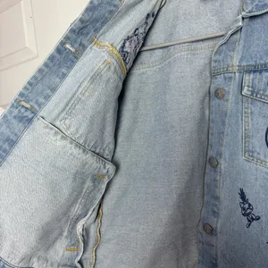 Disney Blue‎ Jean Jacket with Embroidered Designs thumbnail 5