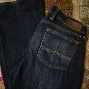 Lucky Brand Jeans Sofia Boot Size 14/32 EUC thumbnail 1
