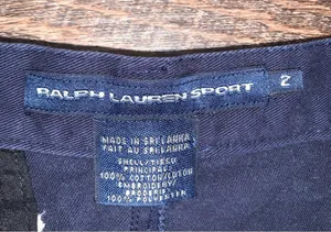 Ralph Lauren Sport Polo Blue/White Pony Skirt Women’s Size 2 thumbnail 6
