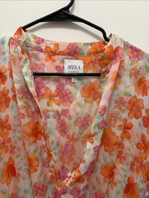 MISA Women's Eloisa Mini Dress Pink Size XS thumbnail 3