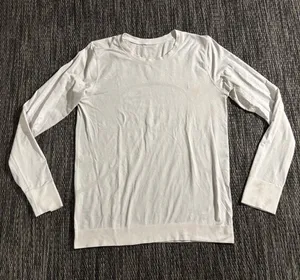 Lululemon Swiftly Tech Long Sleeve Breeze *Relaxed Fit White Cream Size 6 thumbnail 1