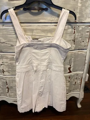 Nicole Miller White Romper thumbnail 2