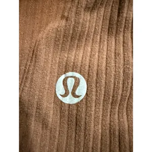 Lululemon Ribbed One Shoulder Yoga Bra Java Brown W2DIES Size 8 thumbnail 4