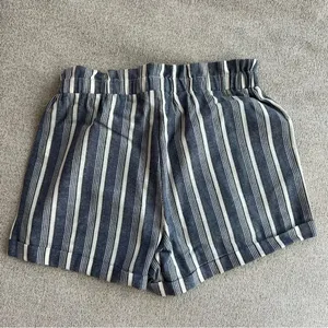 PacSun Blue and White Striped Shorts Size Small thumbnail 2